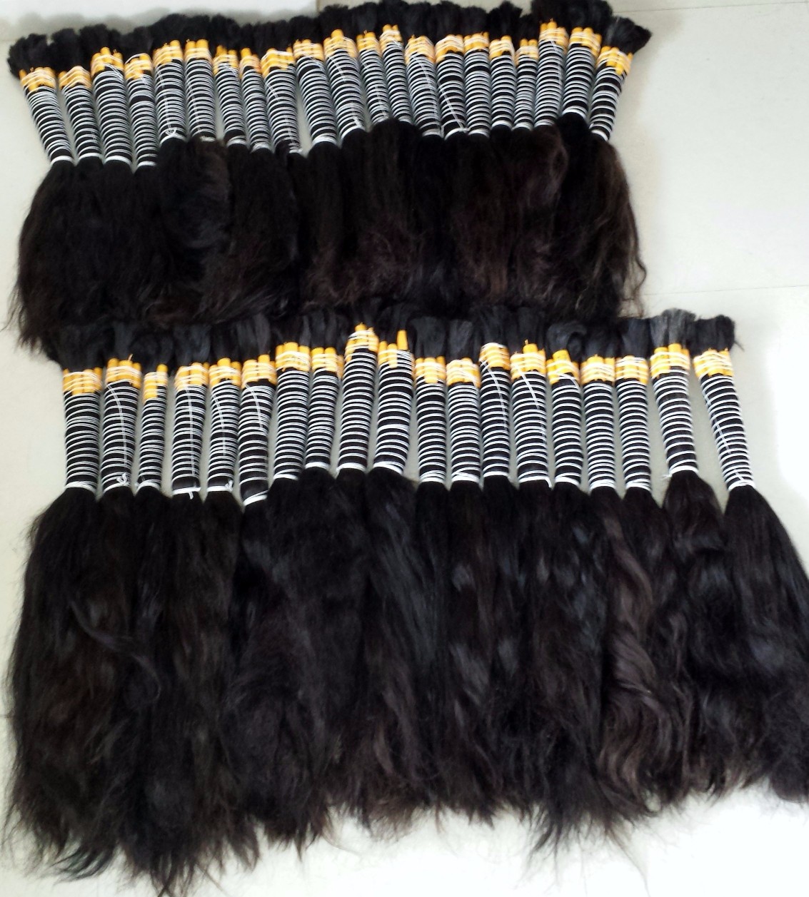 Temple Virgin Remy Bulk Hair 3