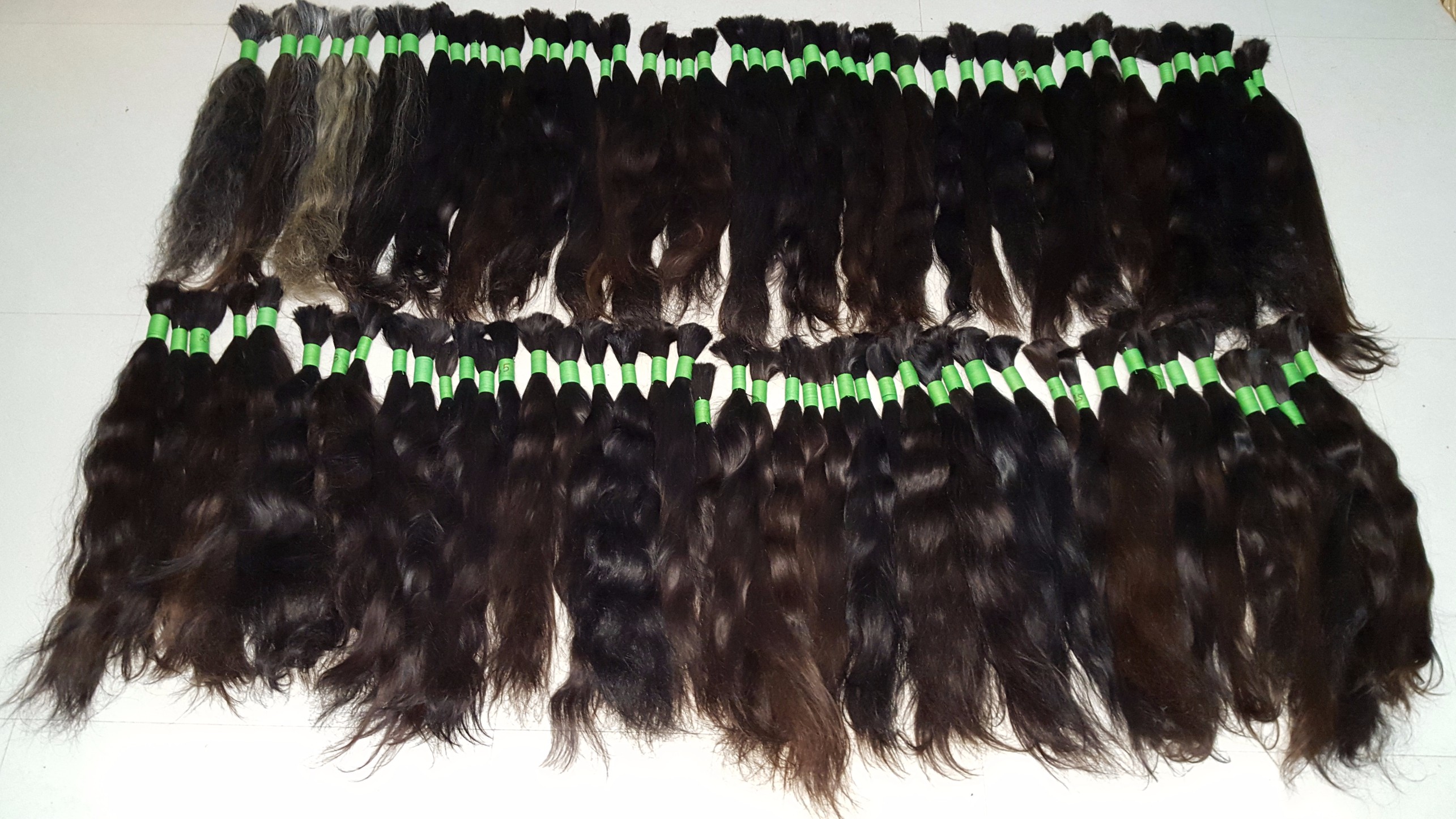 Temple Virgin Remy Bulk Hair