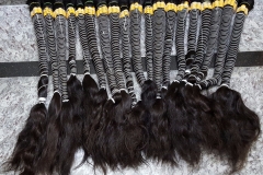 Temple Virgin Remy Bulk Hair 4